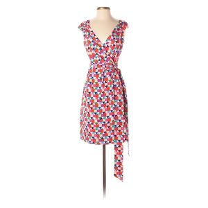 Colorful Kate Spade Wrap Dress, size 4